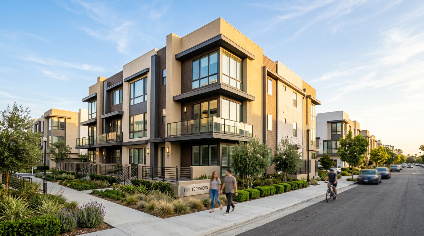 Modern townhomes in Buena Park near The Source OC